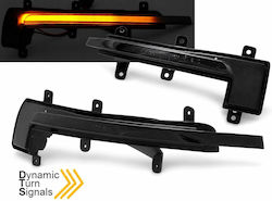 Tuning-Tec Audi TT 8J 2006-2014 R8 2007-2016 Schwarze Fimelige Autolampen Seitliche Blitzlichter Dynamic LED 2 Stück Kbau17