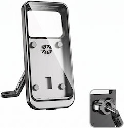 Moxom Mx‑vs185 Motorcycle Phone Mount Mirror Case Water Resistant Moxom Mx‑vs185 Motorcycle Phone Mount Mirror Case Water Resistant