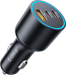 Orico Hyperdrive 165w Usb-a + 2x Usb-c Car Charger Black Hd-165-1a2c Orico-hd-165-1a2c-bk-ep-hu Orico Hyperdrive 165w Usb-a + 2x Usb-c Car Charger Black Hd-165-1a2c Orico-hd-165-1a2c-bk-ep-hu
