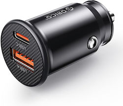 Orico Powermini 30w Usb-c + Usb-a Car Charger Black Pm-30-1a1c Orico-pm-30-1a1c-bk-ep-hu Orico Powermini 30w Usb-c + Usb-a Car Charger Black Pm-30-1a1c Orico-pm-30-1a1c-bk-ep-hu