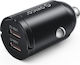 Orico Miniring 30w 2x Usb-c Car Charger Black Mr-30-2c Orico-mr-30-2c-bk-ep-hu