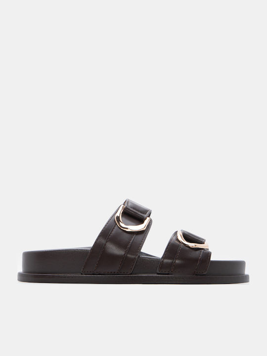 Luigi Дамски Сандали Flatforms Кафяви
