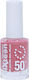 Sixteen Cosmetics Sheer Top Coat Μακράς Διαρκείας Quick Dry Διάφανο 11ml