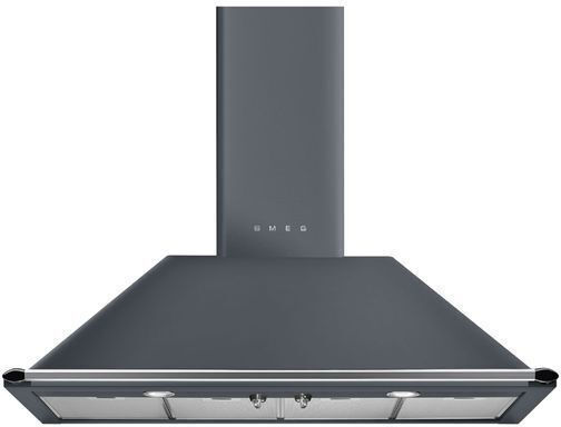 Smeg Απορροφητήρας Καμινάδα 110cm Γκρι
