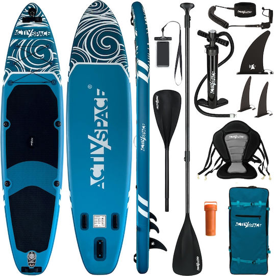 Activ Space Inflatable SUP Board with Length 3.5m Blue