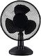 Rosberg Ventilator De Masă 19W Diametru Ventilator 23cm Negru