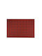 Decostar Килим Пътека Червен 80x150см