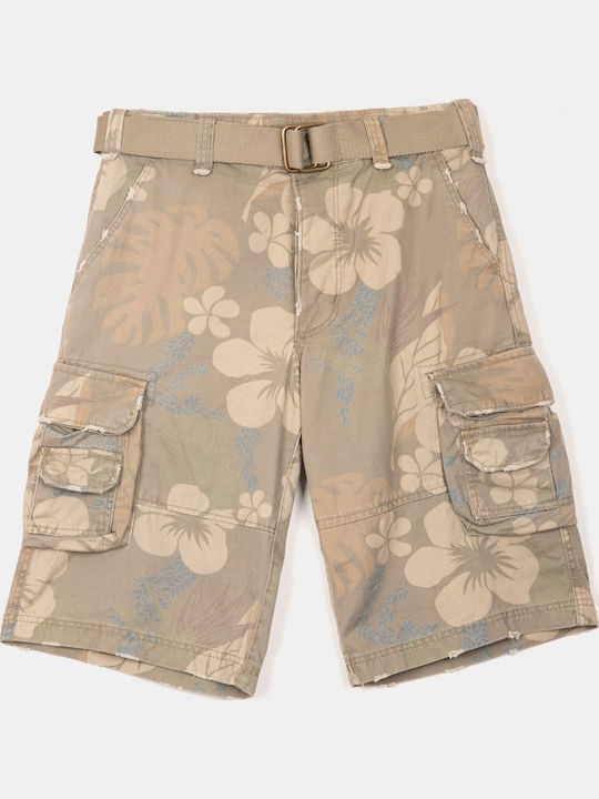Herren Shorts Cargo Khaki