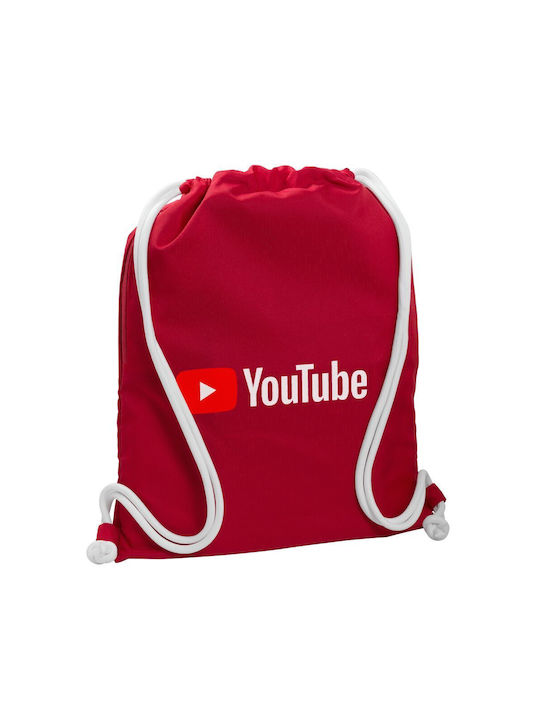 Koupakoupa Youtube KP_1214 Gym Bag Back Gym Red