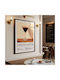 Poster Espresso Martini Cocktail Pst25472 40cm X 50cm Premium Μαύρο Ξύλινο Κάδρο-71116pd154952f55323