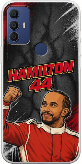 Θήκη Pole Position Collection Lewis Hamilton Tcl 305 306 30e 30se Flexible Tpu Διάφανη Σιλικόνη