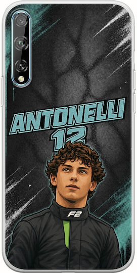 Husă Pole Position Collection Kimi Antonelli Huawei P Smart S TPU Flexibil Silicon Transparent