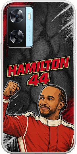 Θήκη Pole Position Collection Lewis Hamilton Oppo A77 5g Flexible Tpu Διάφανη Σιλικόνη