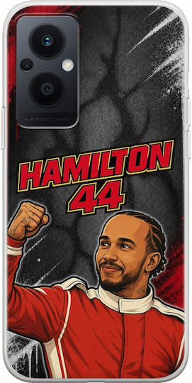 Θήκη Pole Position Collection Lewis Hamilton Oppo Reno 8 Lite Flexible Tpu Διάφανη Σιλικόνη
