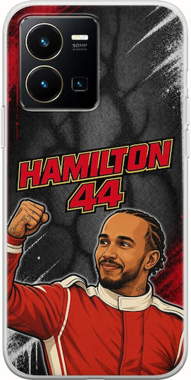 Husă Pole Position Collection Lewis Hamilton Vivo Y35 TPU Flexibil Silicon Transparent