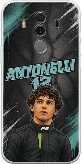 Husă Pole Position Collection Kimi Antonelli Huawei Mate 10 Pro TPU Flexibil Silicon Transparent