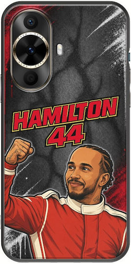 Калъф Pole Position Collection Lewis Hamilton Huawei Nova 12s Черен TPU Силикон