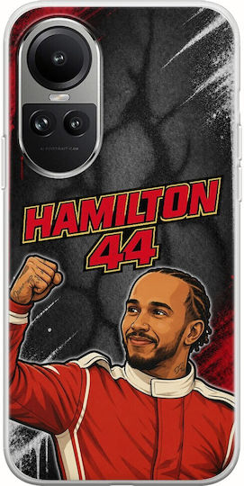 Θήκη Pole Position Collection Lewis Hamilton Oppo Reno 10 Pro 5g Flexible Tpu Διάφανη Σιλικόνη