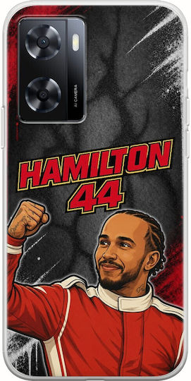 Θήκη Pole Position Collection Lewis Hamilton Oppo A57s Flexible Tpu Διάφανη Σιλικόνη