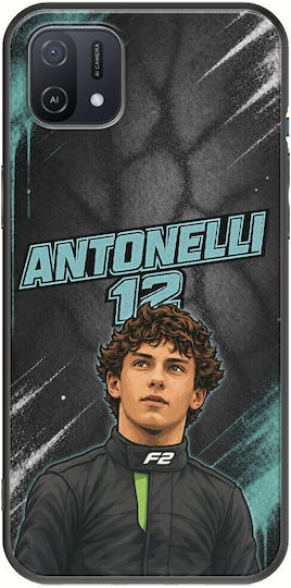 Pole Position Collection Kimi Antonelli Oppo A16k Black TPU Silicone Mobile Phone Case