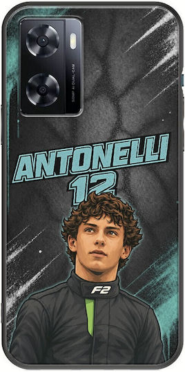 Θήκη Pole Position Collection Kimi Antonelli Oneplus Nord N20 Se Black Tpu Μαύρη Σιλικόνη