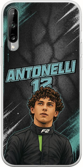 Калъф Pole Position Collection Kimi Antonelli Samsung Galaxy A30s Гъвкав TPU Прозрачен Силикон