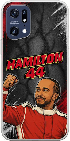 Θήκη Pole Position Collection Lewis Hamilton Oppo Find X5 Pro 5g Flexible Tpu Διάφανη Σιλικόνη