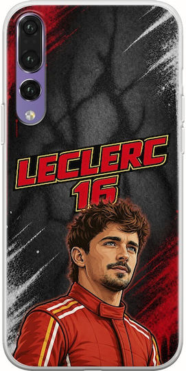 Pole Position Collection Charles Leclerc Huawei P20 Pro Flexible TPU Transparent Silicone Case