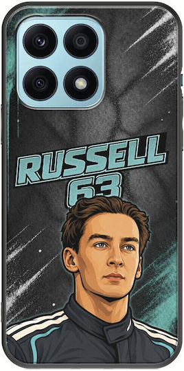 Калъф Pole Position Collection George Russell Honor X8a Черен TPU Силикон