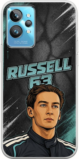 Handyhülle Pole Position Collection George Russell Realme GT2 Pro Flexible TPU Transparente Silikon