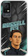 Husă Pole Position Collection George Russell TCL 408 Flexibil TPU Silicon Transparent