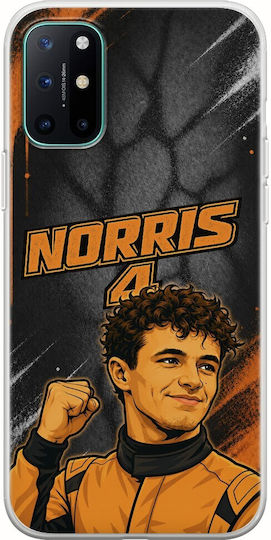 Pole Position Collection Lando Norris OnePlus 8T Flexible TPU Transparent Silicone Case