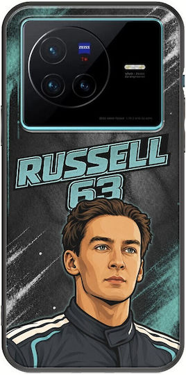 Handyhülle Pole Position Collection George Russell Vivo X80 Schwarze Tpu Schwarz Silikon
