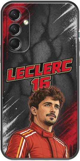 Калъф Pole Position Collection Charles Leclerc Samsung Galaxy M34 5g Черен TPU Силикон