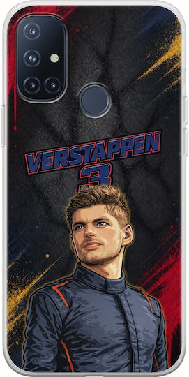 Pole Position Collection Max Verstappen OnePlus N10 5G Flexible TPU Transparent Silicone Case