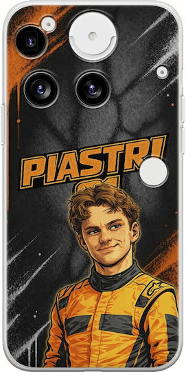 Pole Position Collection Oscar Piastri Nothing Phone 3 5g Flexible TPU Transparent Silicone Case