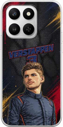 Калъф Pole Position Collection Max Verstappen Honor 400 Smart 5g Гъвкав TPU Прозрачен Силикон