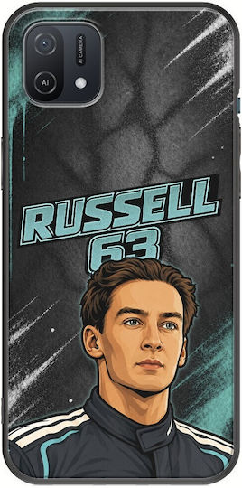 Θήκη Pole Position Collection George Russell Oppo A16k Black Tpu Μαύρη Σιλικόνη