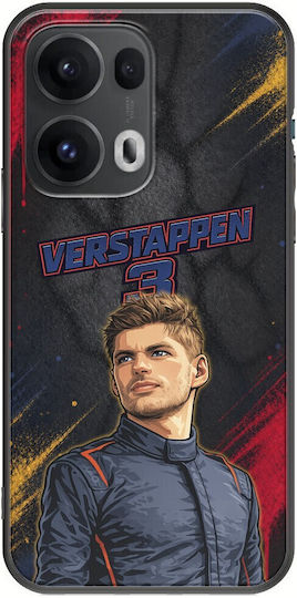 Pole Position Collection Max Verstappen Oppo Reno 13 Pro 5g Black TPU Silicone Case