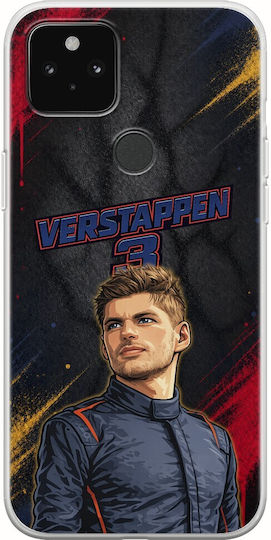 Θήκη Pole Position Collection Max Verstappen Google Pixel 5 Flexible Tpu Διάφανη Σιλικόνη