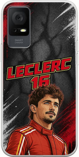 Handyhülle Pole Position Collection Charles Leclerc TCL 406 Flexibles Tpu Transparente Silikon