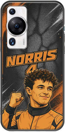 Pole Position Collection Lando Norris Huawei P60 Black TPU Silicone Case