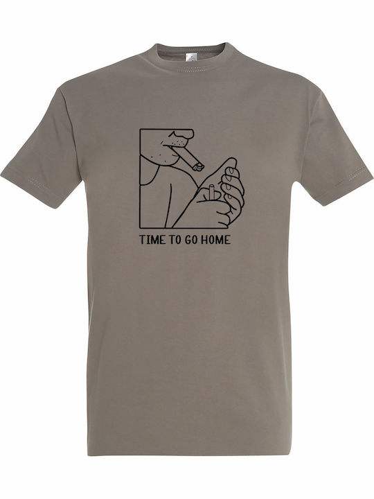 T-shirt Unisex " Too Drunk Time To Go Home Funn...