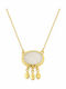 Ios Necklace From Gold Plated Silver KLP1143