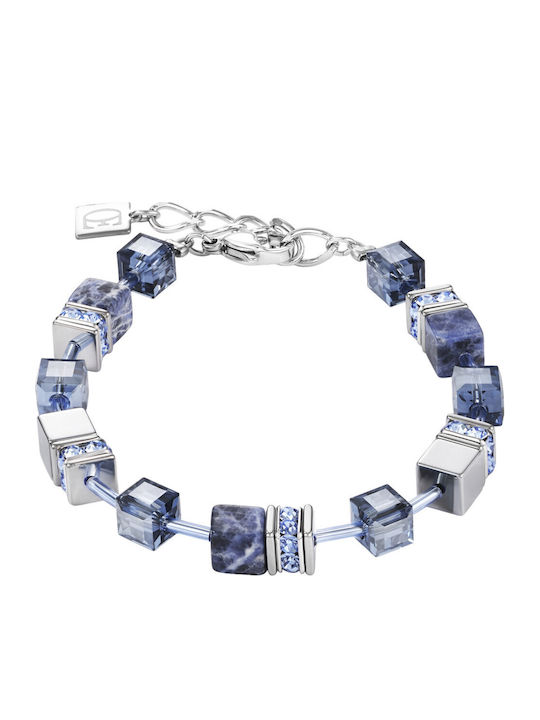 Coeur-de-lion Women's Chain Bracelet Made of Stainless Steel 18.5cm