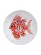 Casa Amalfi Keramik Servierplatte Rote Mit Durchmesser 26cm