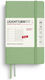 12m Weekly Planner Notebook 2027 A6 Hardcover Sage Leuchtturm 1917 4070292002149