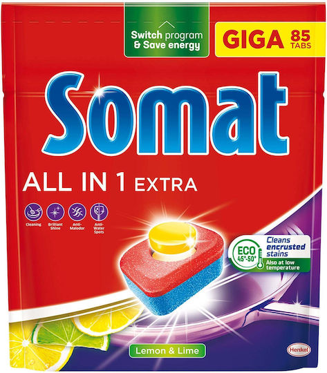 Henkel 85 капсули за съдомиялна 1.411kg