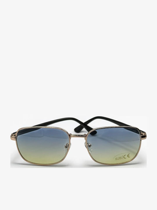 Dasoon Vision Unisex Sunglasses With Light Blue Frame And Light Blue Lens 2478323