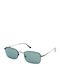 The Glass of Brixton Unisex Sunglasses with Black Metallic Frame and Black Lens BS289 00